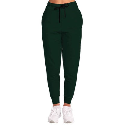 Deep Fully-Muted Green Joggers (BGG2-FM-DE) - Woman Front
