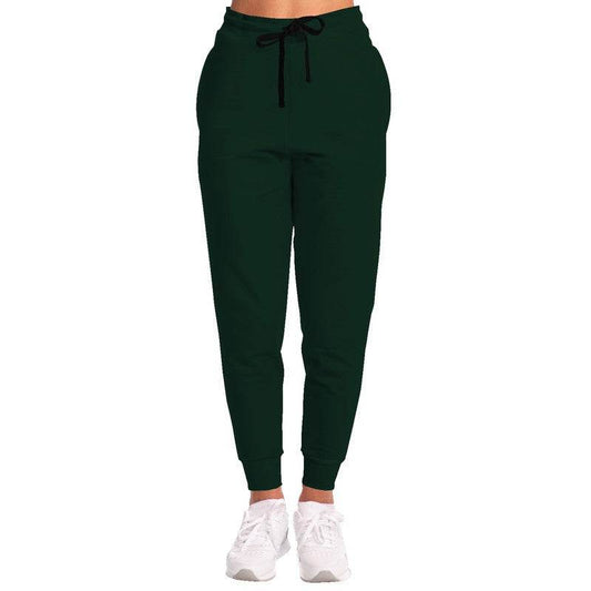 Deep Fully-Muted Green Joggers (BGG2-FM-DE) - Woman Front