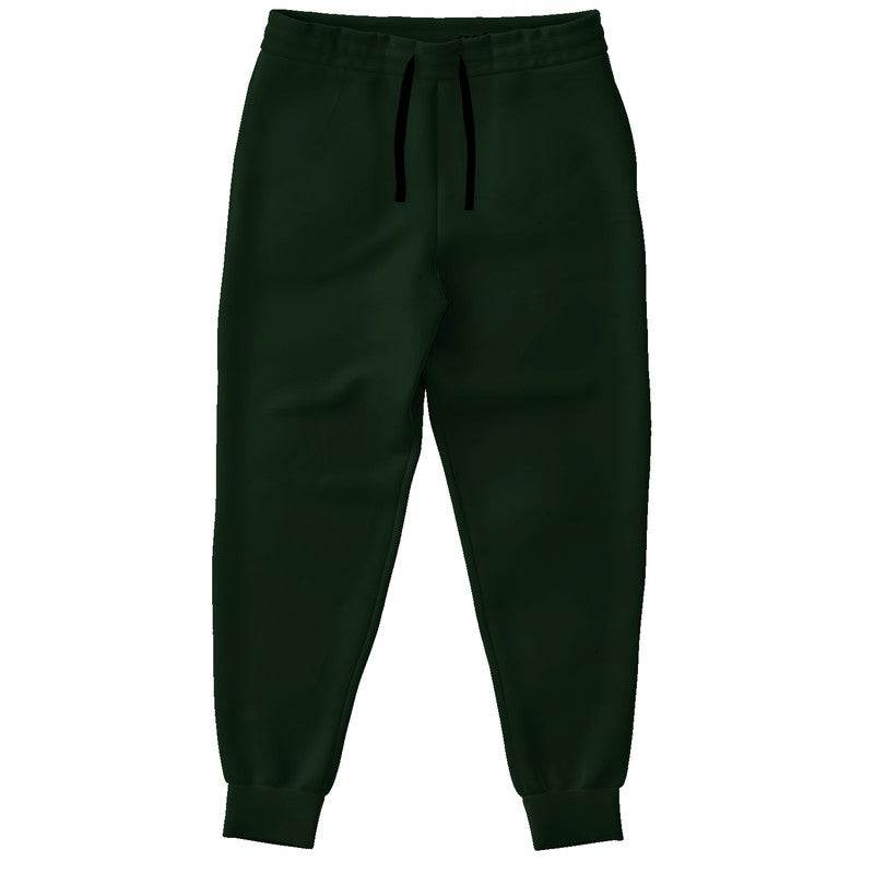 Deep Fully-Muted Green Joggers (G-FM-DE) - Front