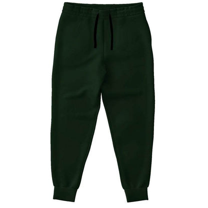 Deep Fully-Muted Green Joggers (G-FM-DE) - Front