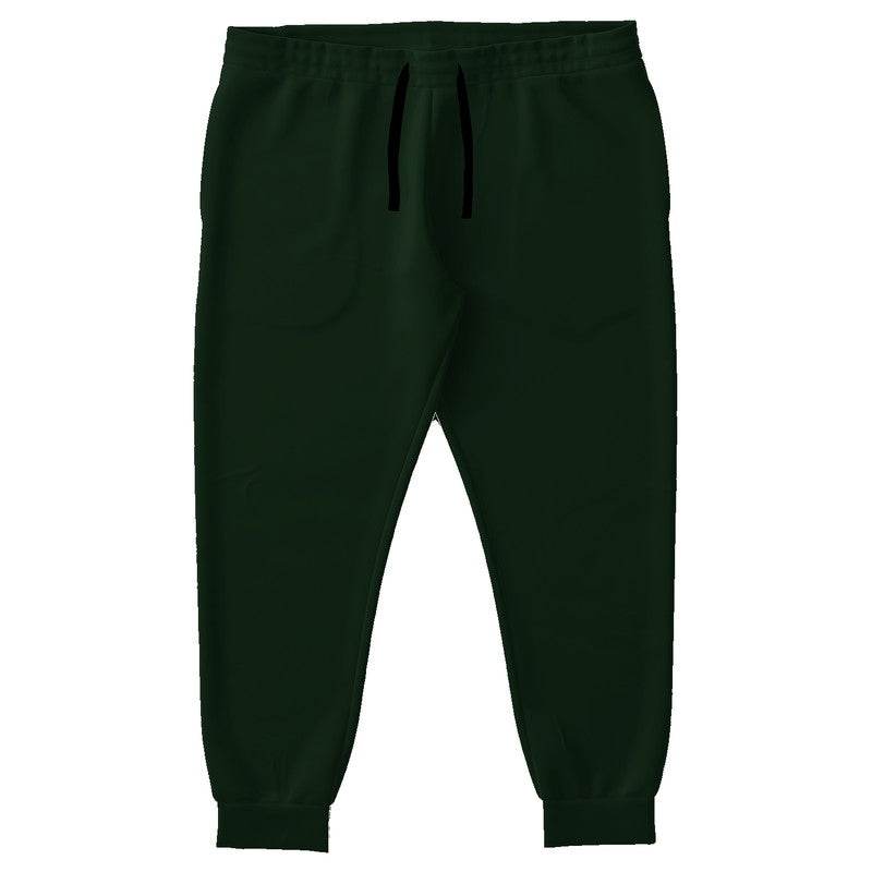 Deep Fully-Muted Green Joggers PLUS (G-FM-DE) - Front PLUS