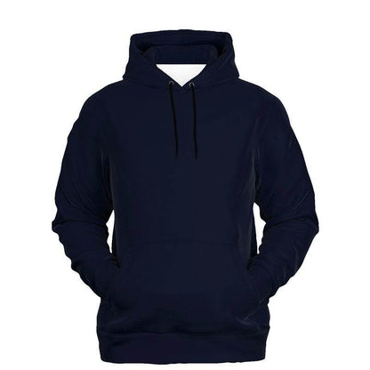 Deep Fully-Muted Indigo Hoodie (I-FM-DE) - Ghost Front