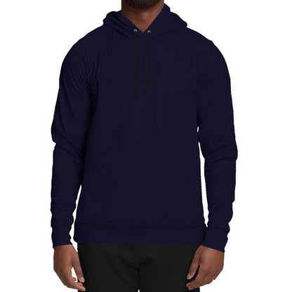 Deep Fully-Muted Indigo Hoodie (PUI2-FM-DE) - Man Front