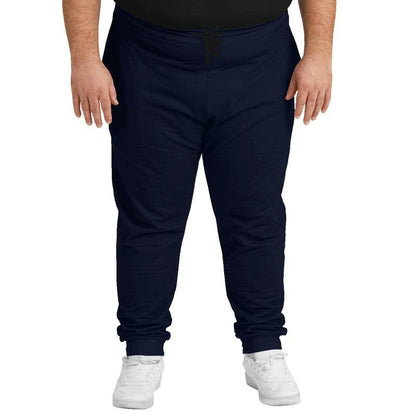 Deep Fully-Muted Indigo Joggers PLUS (I-FM-DE) - Man Front PLUS