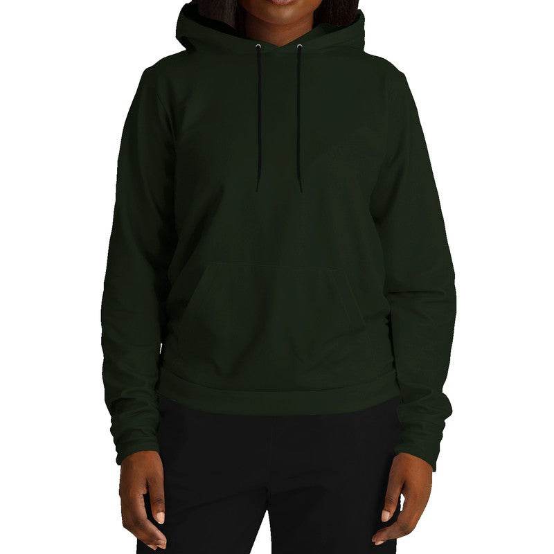 Deep Fully-Muted Lime Hoodie (GL2-FM-DE) - Woman Front