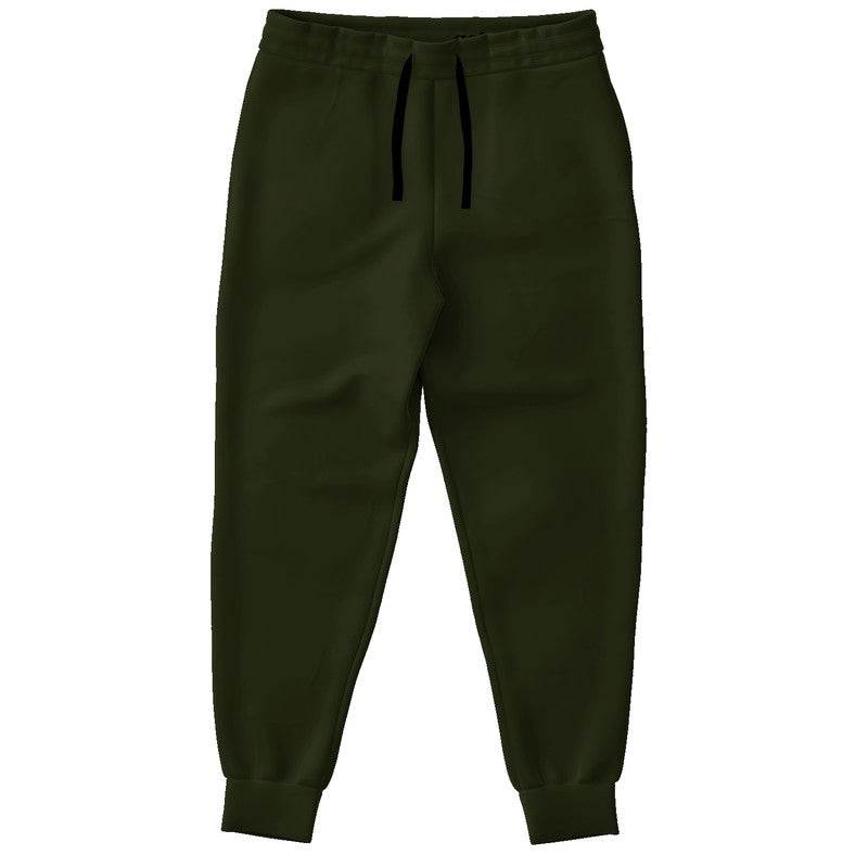 Deep Fully-Muted Lime Joggers (L-FM-DE) - Front