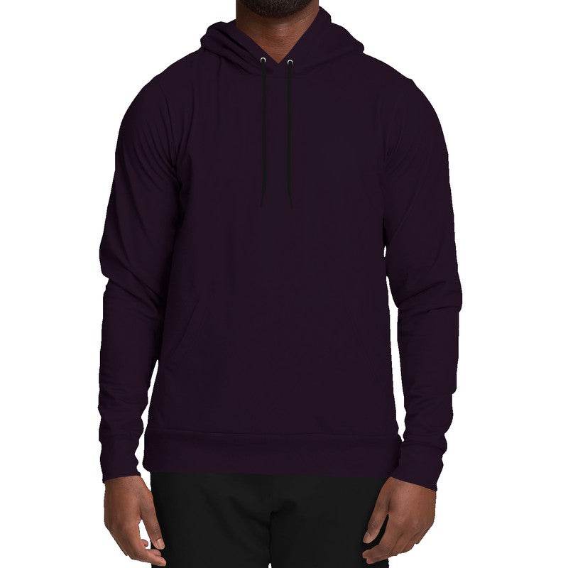 Deep Fully-Muted Magenta Hoodie (M-FM-DE) - Man Front