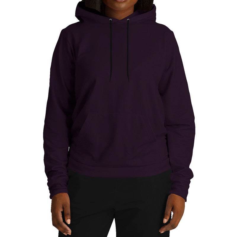 Deep Fully-Muted Magenta Hoodie (M-FM-DE) - Woman Front
