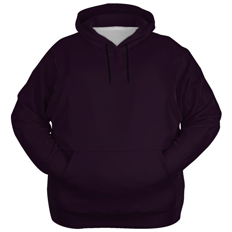 Deep Fully-Muted Magenta Hoodie PLUS (M-FM-DE) - Ghost Front PLUS