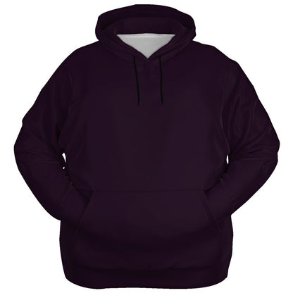 Deep Fully-Muted Magenta Hoodie PLUS (M-FM-DE) - Ghost Front PLUS