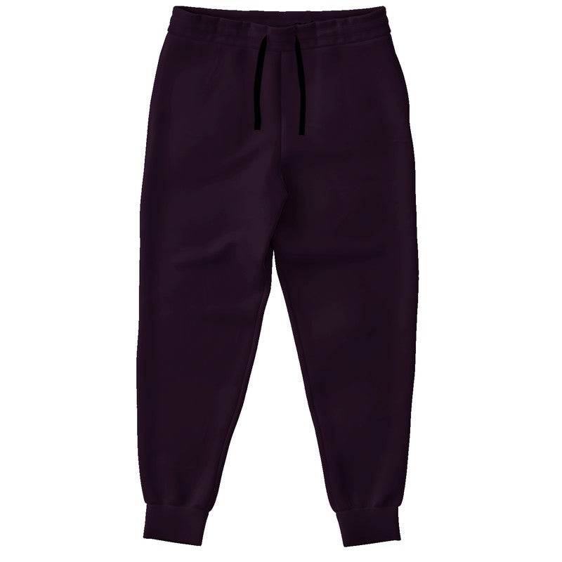 Deep Fully-Muted Magenta Joggers (M-FM-DE) - Front