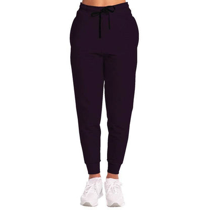 Deep Fully-Muted Magenta Joggers (M-FM-DE) - Woman Front