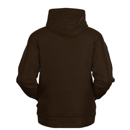 Deep Fully-Muted Orange Hoodie (O-FM-DE) - Ghost Back