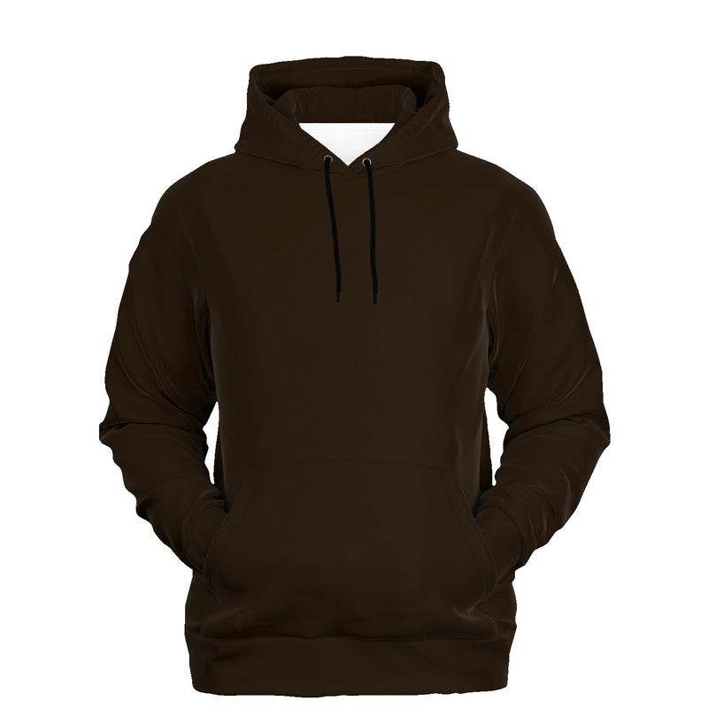 Deep Fully-Muted Orange Hoodie (O-FM-DE) - Ghost Front