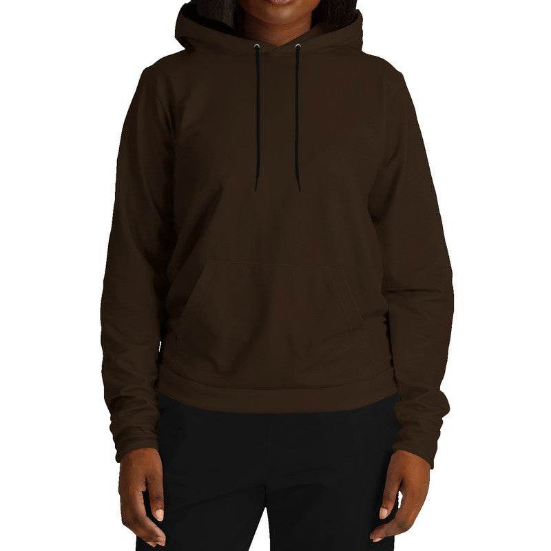 Deep Fully-Muted Orange Hoodie (O-FM-DE) - Woman Front