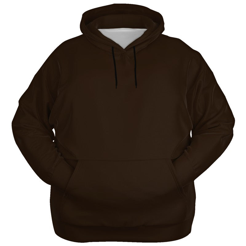 Deep Fully-Muted Orange Hoodie PLUS (O-FM-DE) - Ghost Front PLUS