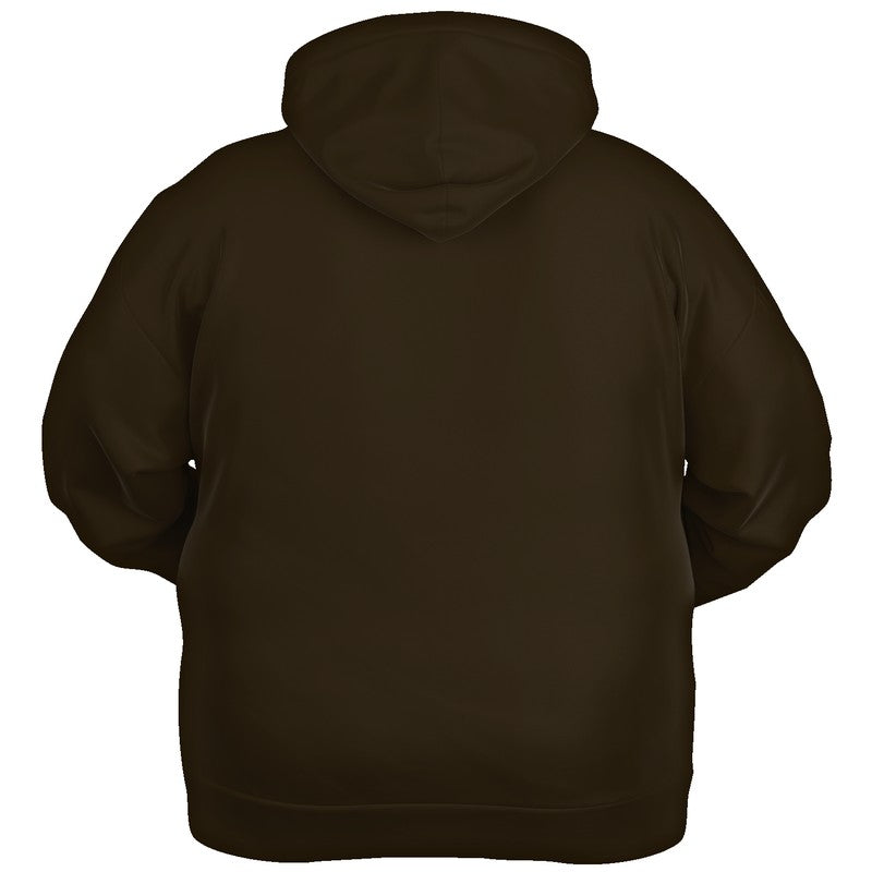 Deep Fully-Muted Orange Hoodie PLUS (YO2-FM-DE) - Ghost Back PLUS