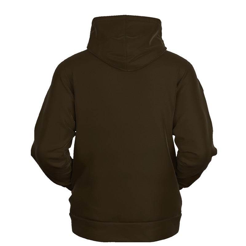 Deep Fully-Muted Orange Hoodie (YO2-FM-DE) - Ghost Back