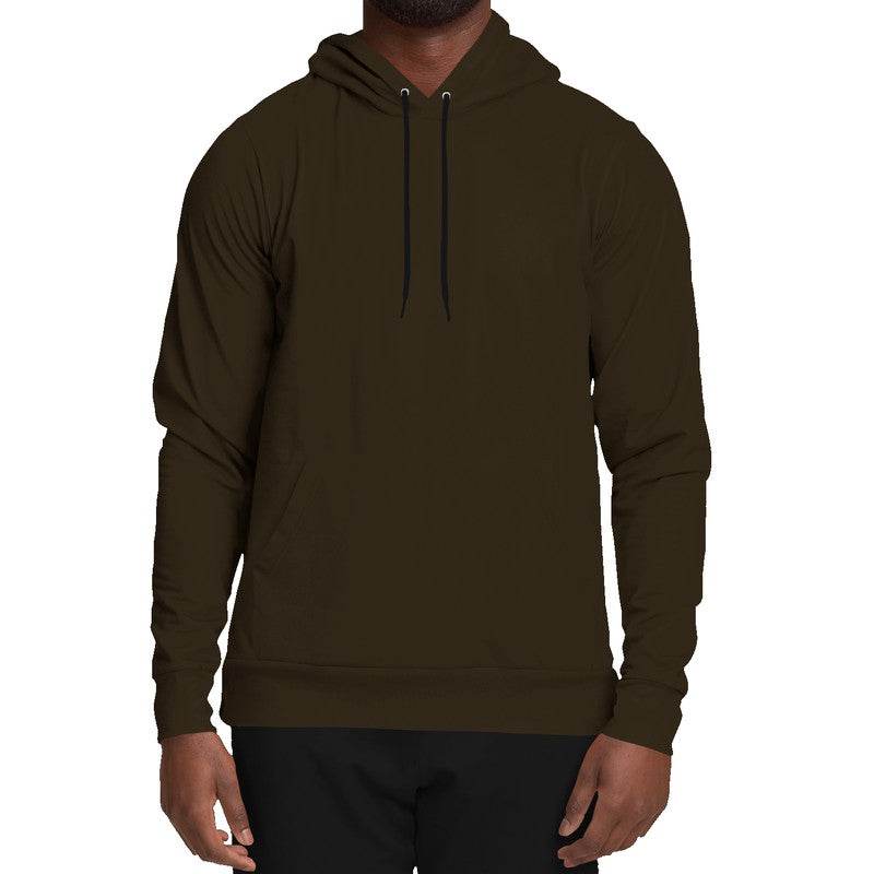 Deep Fully-Muted Orange Hoodie (YO2-FM-DE) - Man Front