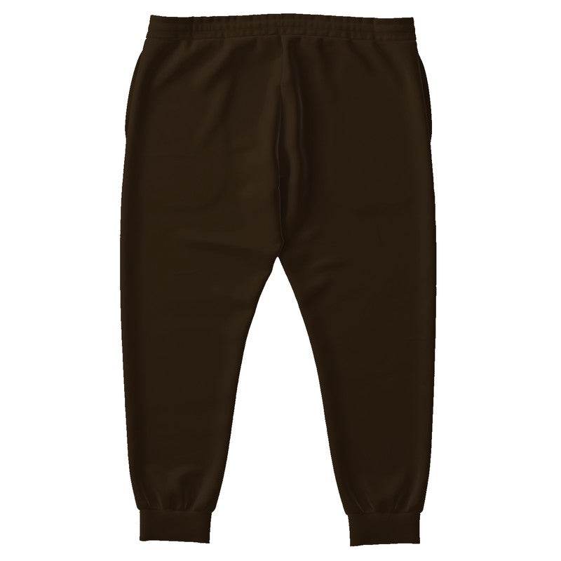 Deep Fully-Muted Orange Joggers PLUS (O-FM-DE) - Back PLUS