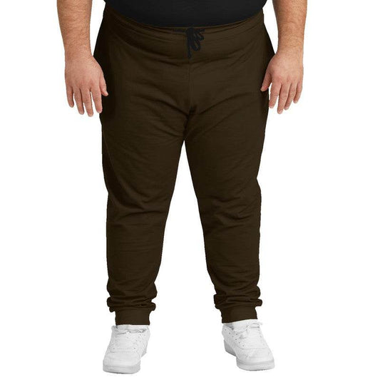 Deep Fully-Muted Orange Joggers PLUS (YO2-FM-DE) - Man Front PLUS