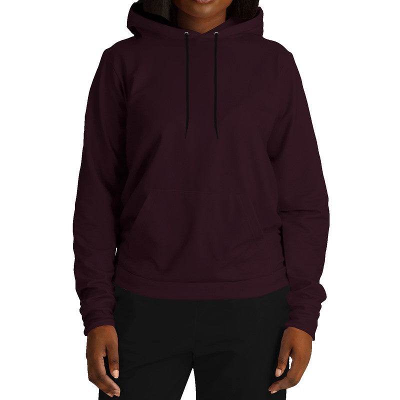 Deep Fully-Muted Pink Hoodie (PI-FM-DE) - Woman Front