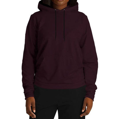 Deep Fully-Muted Pink Hoodie (PI-FM-DE) - Woman Front