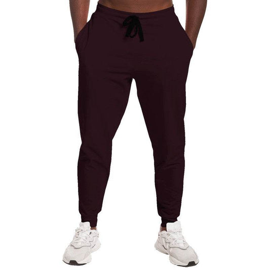 Deep Fully-Muted Pink Joggers (PI-FM-DE) - Man Front