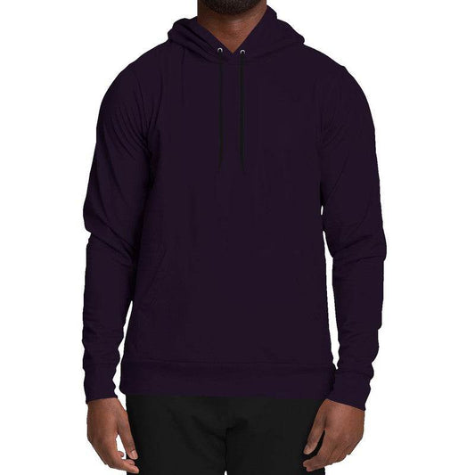 Deep Fully-Muted Purple Hoodie (MPU2-FM-DE) - Man Front