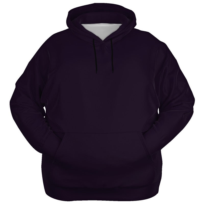 Deep Fully-Muted Purple Hoodie PLUS (MPU2-FM-DE) - Ghost Front PLUS