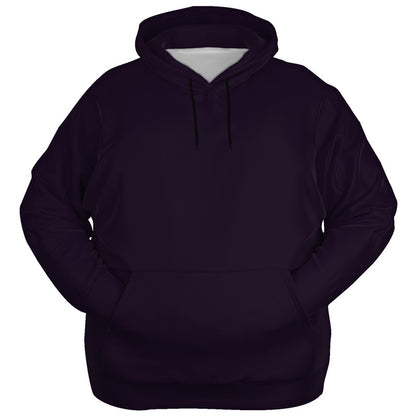 Deep Fully-Muted Purple Hoodie PLUS (MPU2-FM-DE) - Ghost Front PLUS