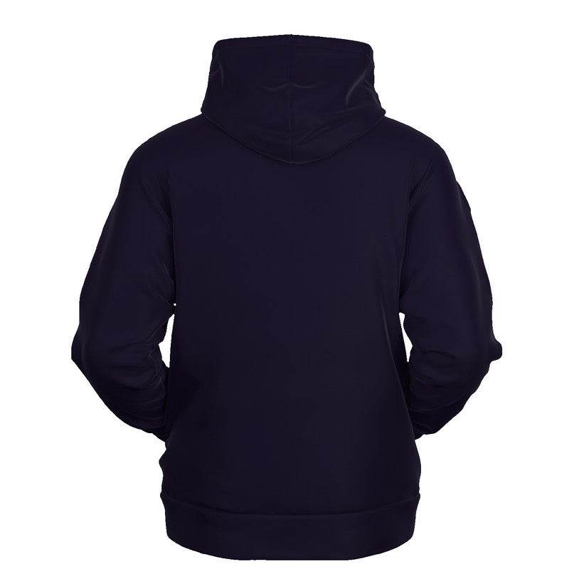 Deep Fully-Muted Purple Hoodie (PU-FM-DE) - Ghost Back