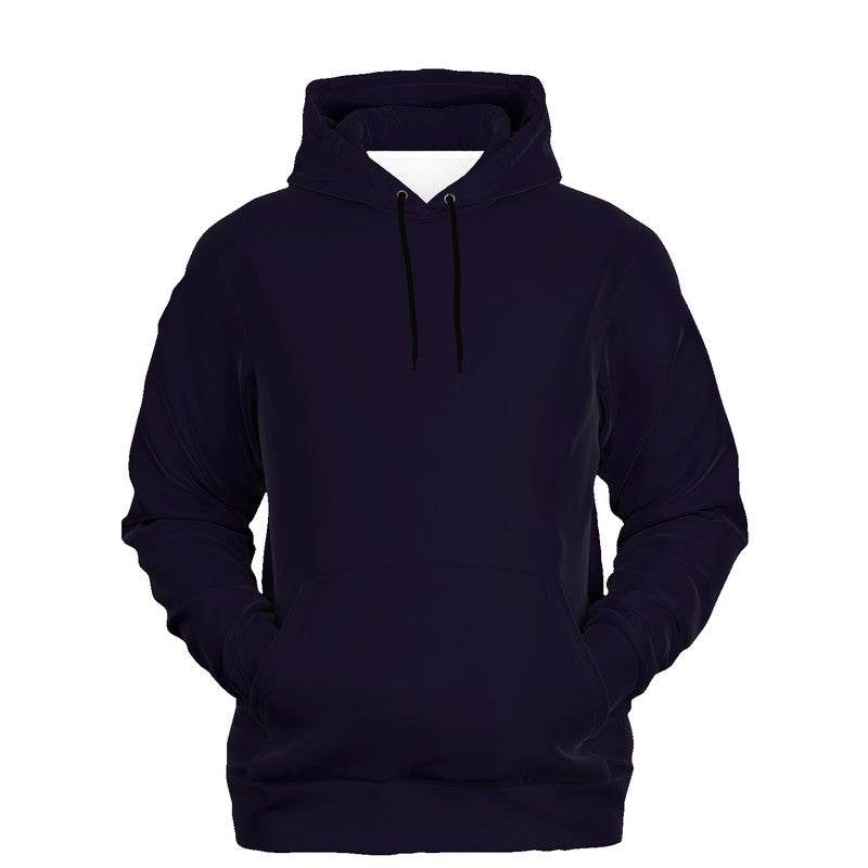 Deep Fully-Muted Purple Hoodie (PU-FM-DE) - Ghost Front