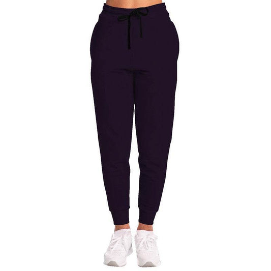 Deep Fully-Muted Purple Joggers (MPU2-FM-DE) - Woman Front