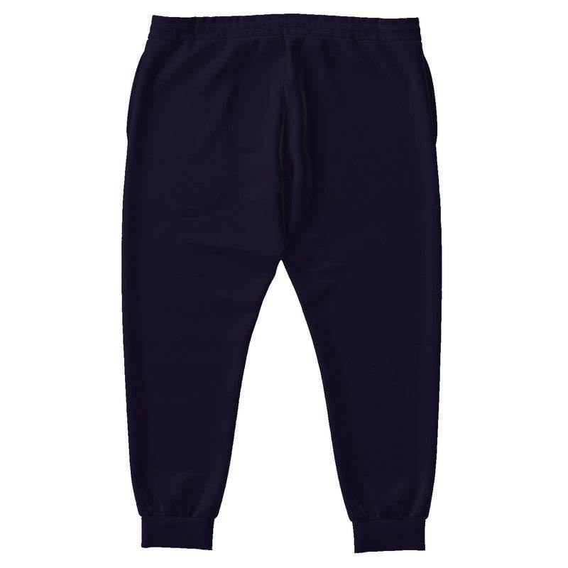 Deep Fully-Muted Purple Joggers PLUS (PU-FM-DE) - Back PLUS