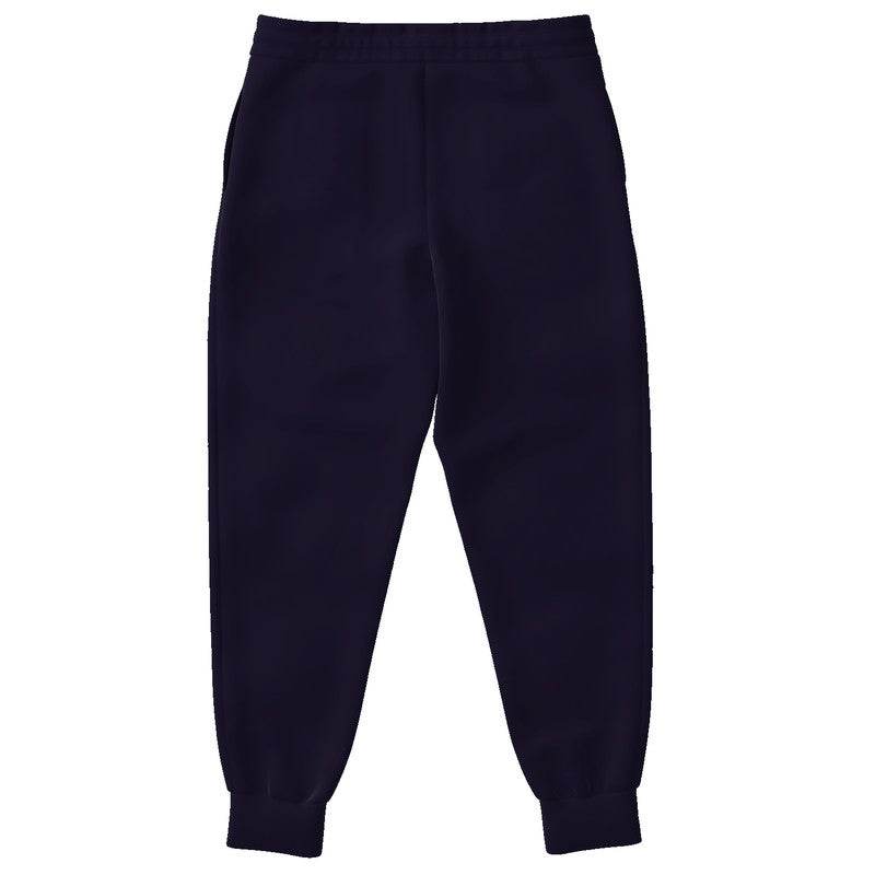 Deep Fully-Muted Purple Joggers (PU-FM-DE) - Back
