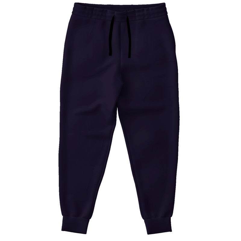 Deep Fully-Muted Purple Joggers (PU-FM-DE) - Front