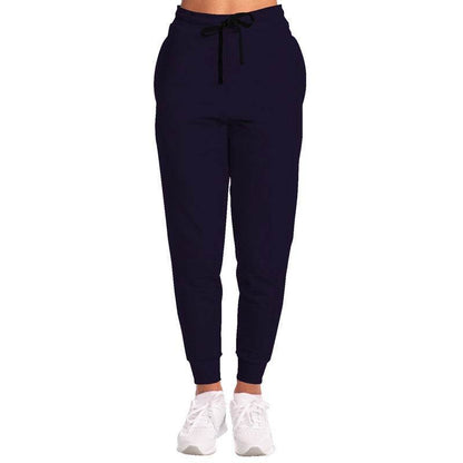 Deep Fully-Muted Purple Joggers (PU-FM-DE) - Woman Front