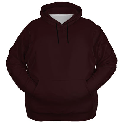 Deep Fully-Muted Red Hoodie PLUS (RPI2-FM-DE) - Ghost Front PLUS