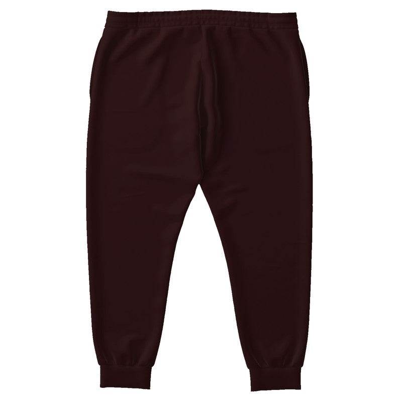 Deep Fully-Muted Red Joggers PLUS (RPI2-FM-DE) - Back PLUS