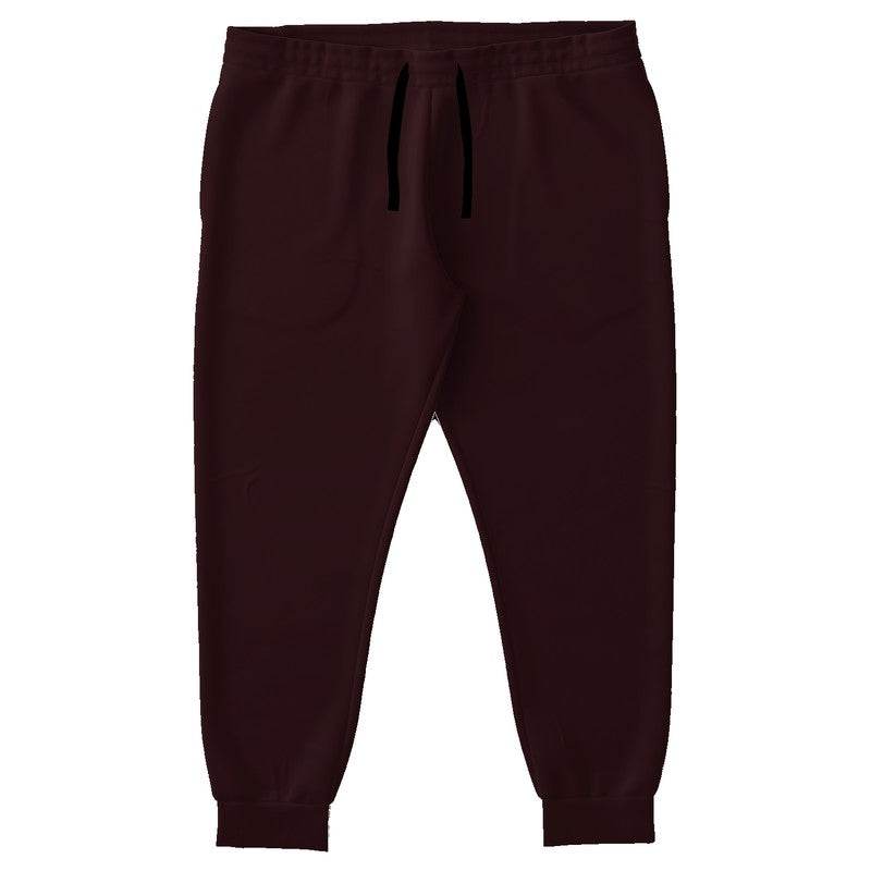 Deep Fully-Muted Red Joggers PLUS (RPI2-FM-DE) - Front PLUS