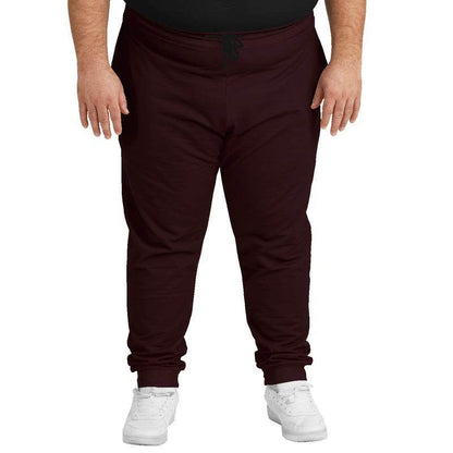 Deep Fully-Muted Red Joggers PLUS (RPI2-FM-DE) - Man Front PLUS