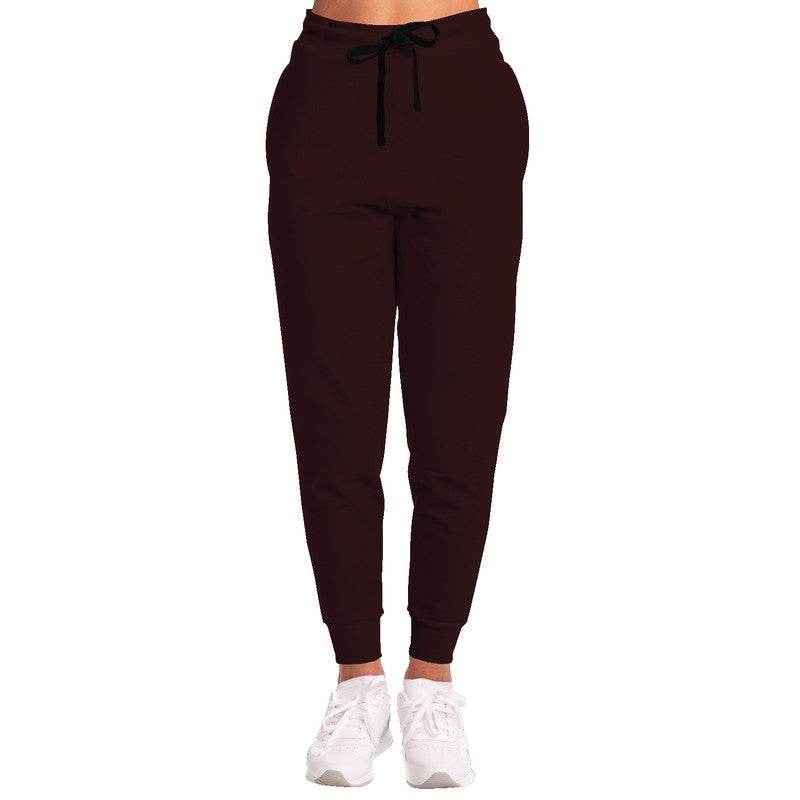 Deep Fully-Muted Red Joggers (RPI2-FM-DE) - Woman Front