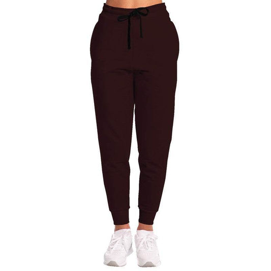 Deep Fully-Muted Red Joggers (RPI2-FM-DE) - Woman Front