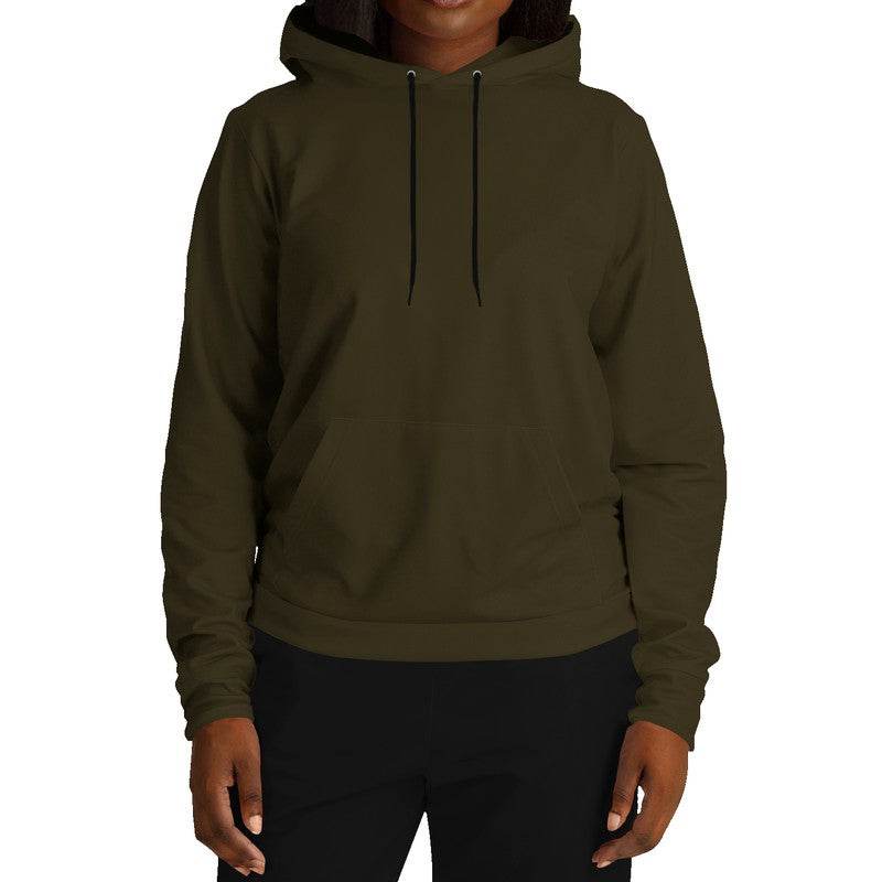 Deep Fully-Muted Yellow Hoodie (Y-FM-DE) - Woman Front