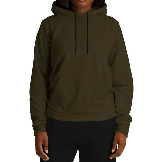 Deep Fully-Muted Yellow Hoodie (Y-FM-DE) - Woman Front