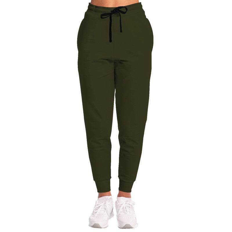 Deep Fully-Muted Yellow Joggers (LY2-FM-DE) - Woman Front