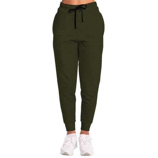 Deep Fully-Muted Yellow Joggers (LY2-FM-DE) - Woman Front
