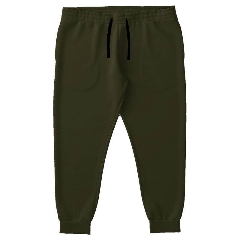 Deep Fully-Muted Yellow Joggers PLUS (LY2-FM-DE) - Front PLUS