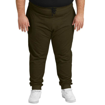 Deep Fully-Muted Yellow Joggers PLUS (Y-FM-DE) - Man Front PLUS